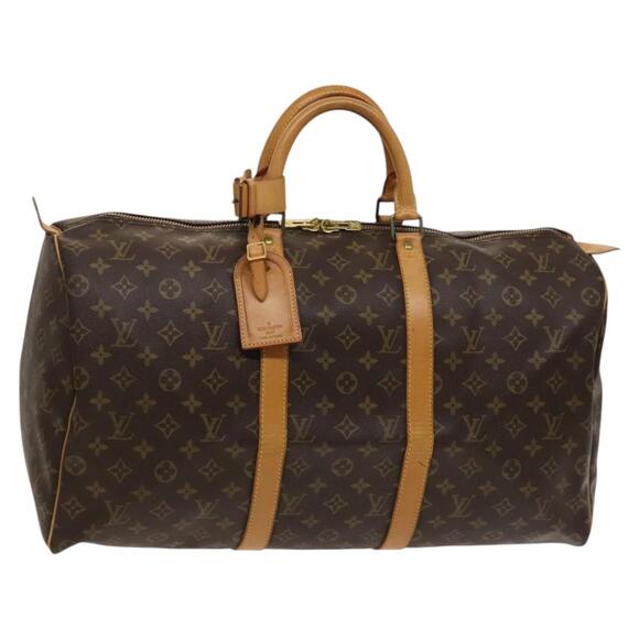 LOUIS VUITTON Monogram Keepall 50 Boston Bag M41426 - Picture 1 of 16
